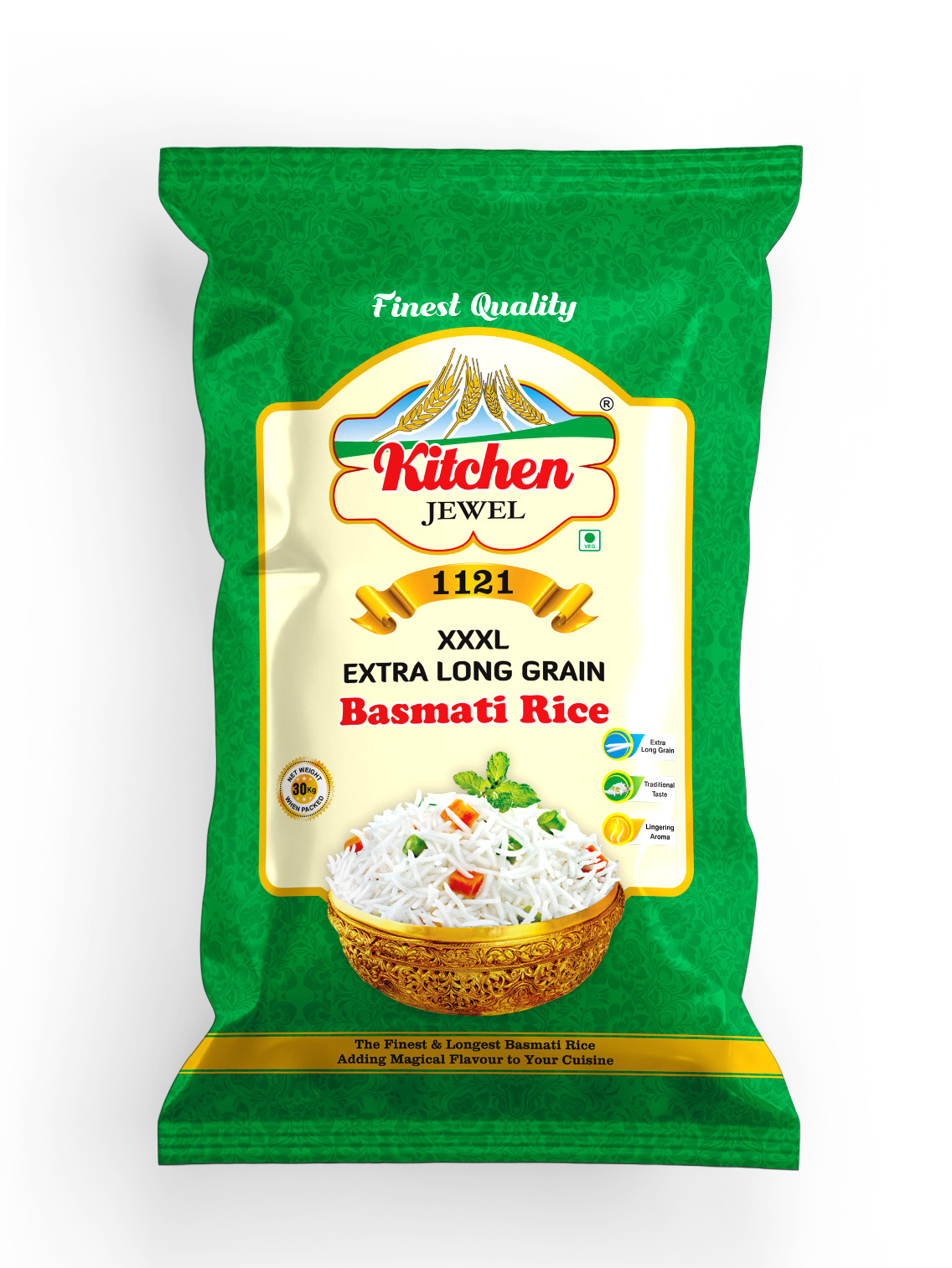 1121 Steam Basmati Rice